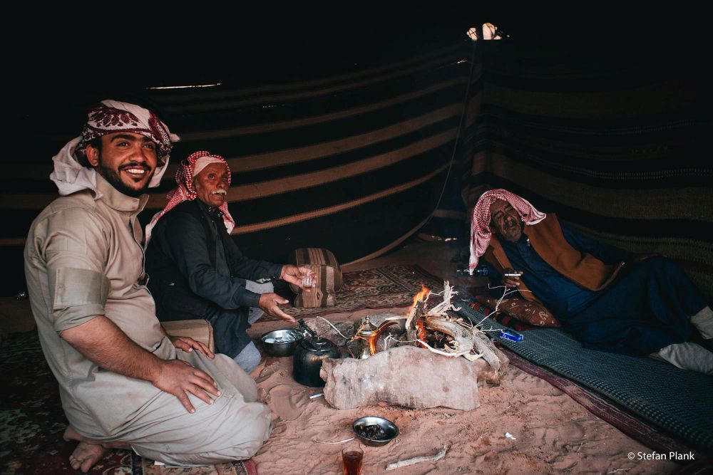Wadi Rum Bedouin tent