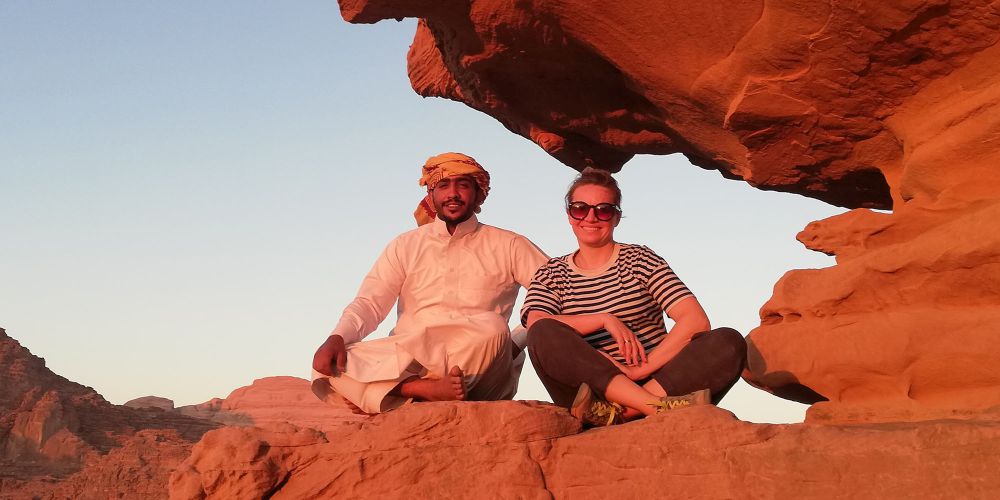 Wadi Rum Desert Hillal and Anna