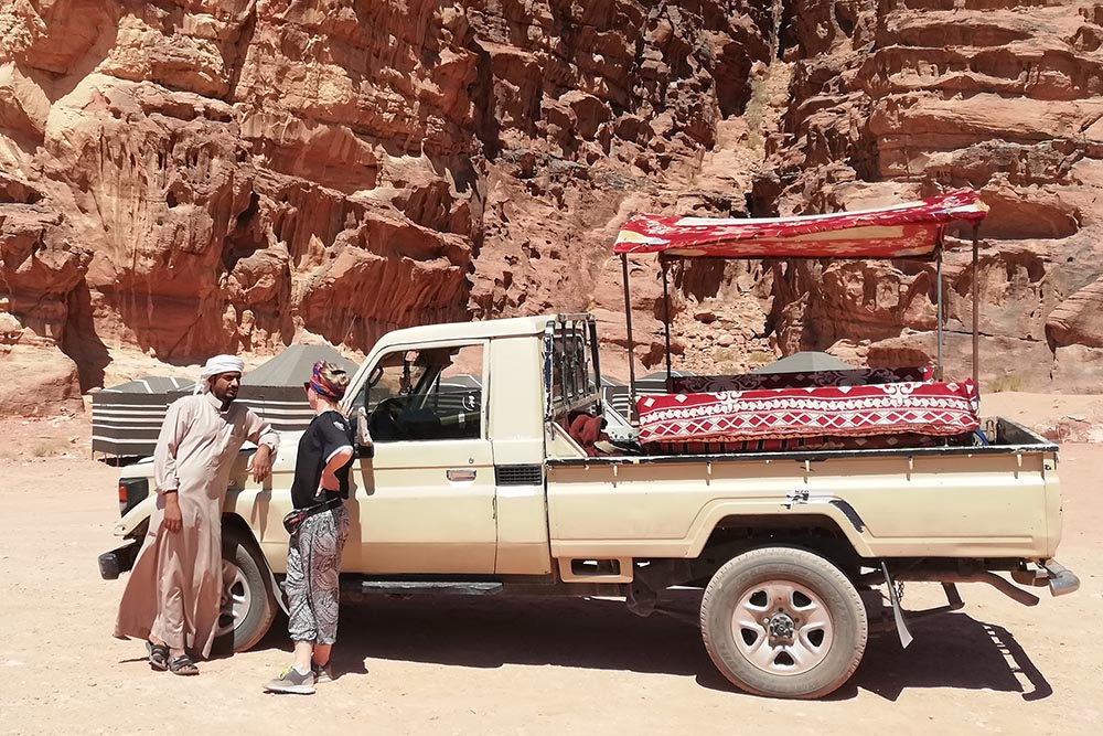 wadi rum jeep tour preparation