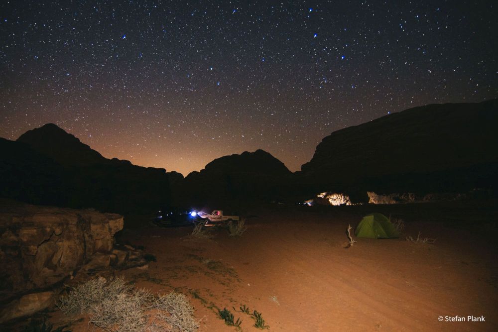wadi rum tours camping under the stars